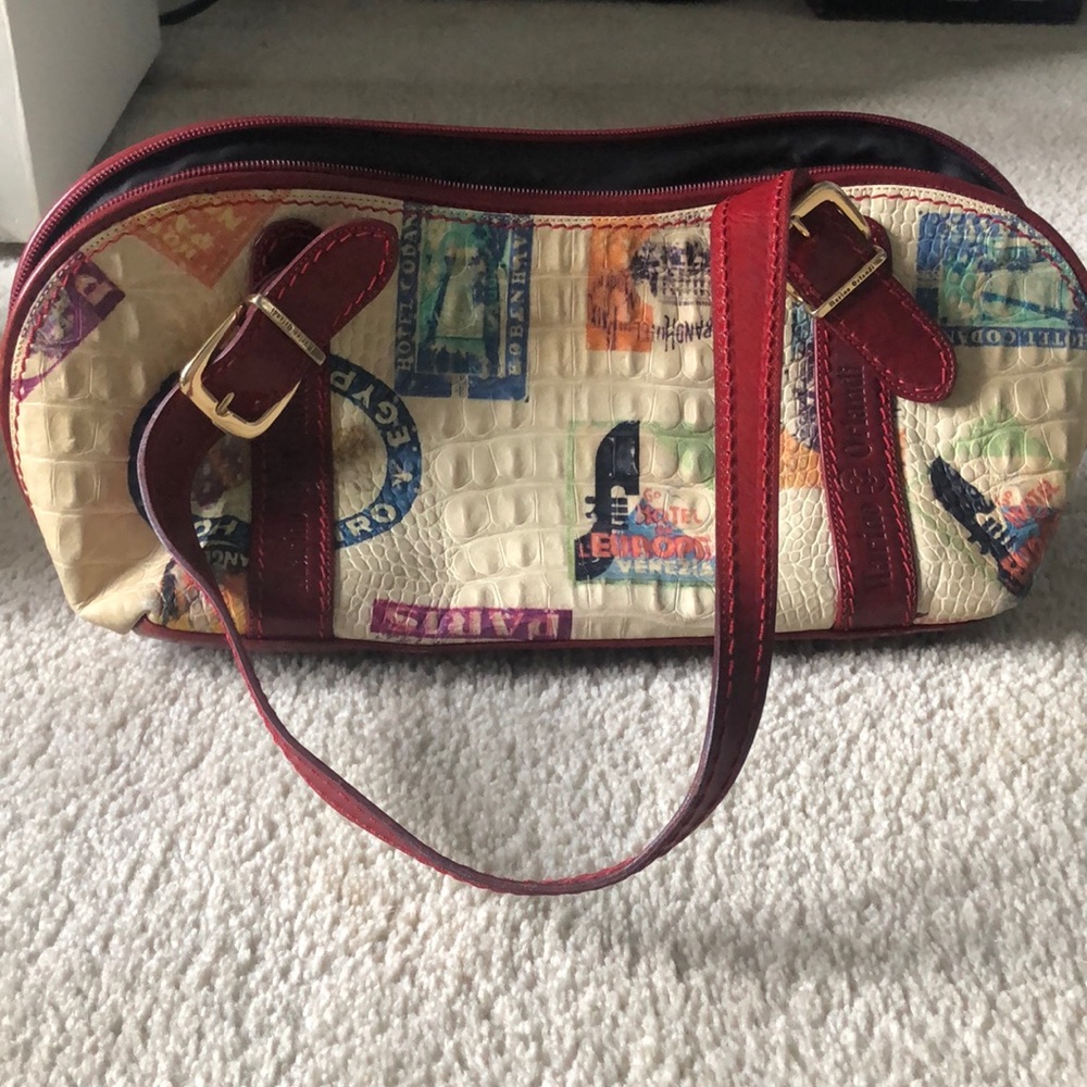Marino Orlando travel pattern petite purse